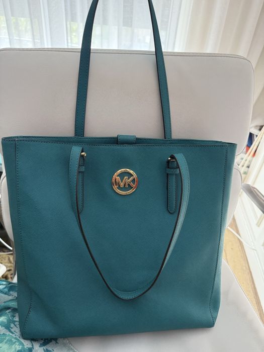 Mala Michael Kors verde esmeralda