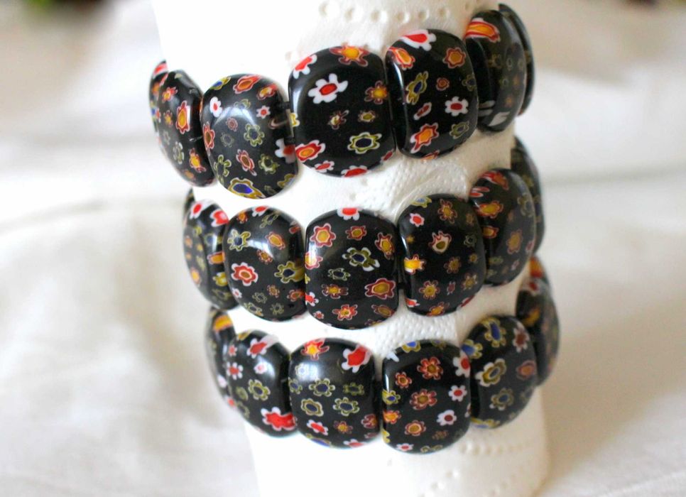 Браслеты муранское стекло цена за 3 шт.