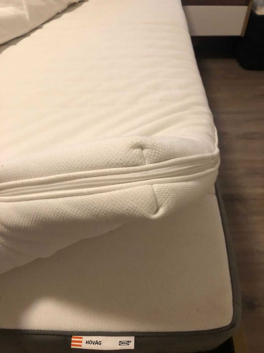 Quarto Completo - Cama, Cabeceira, Mesa de Cabeceira, Cômoda, Colchão