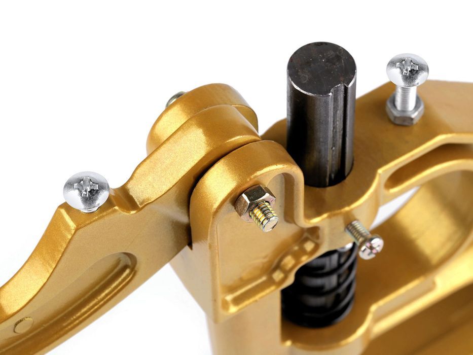 Napownica praska kaletnicza do oczek, zatrzasków, nitów, guzików