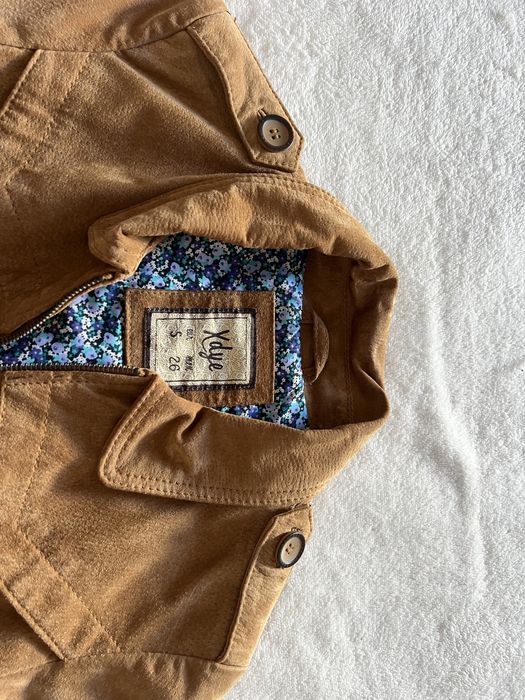 Blusão de couro castanho claro Pull & Bear64738692234114123