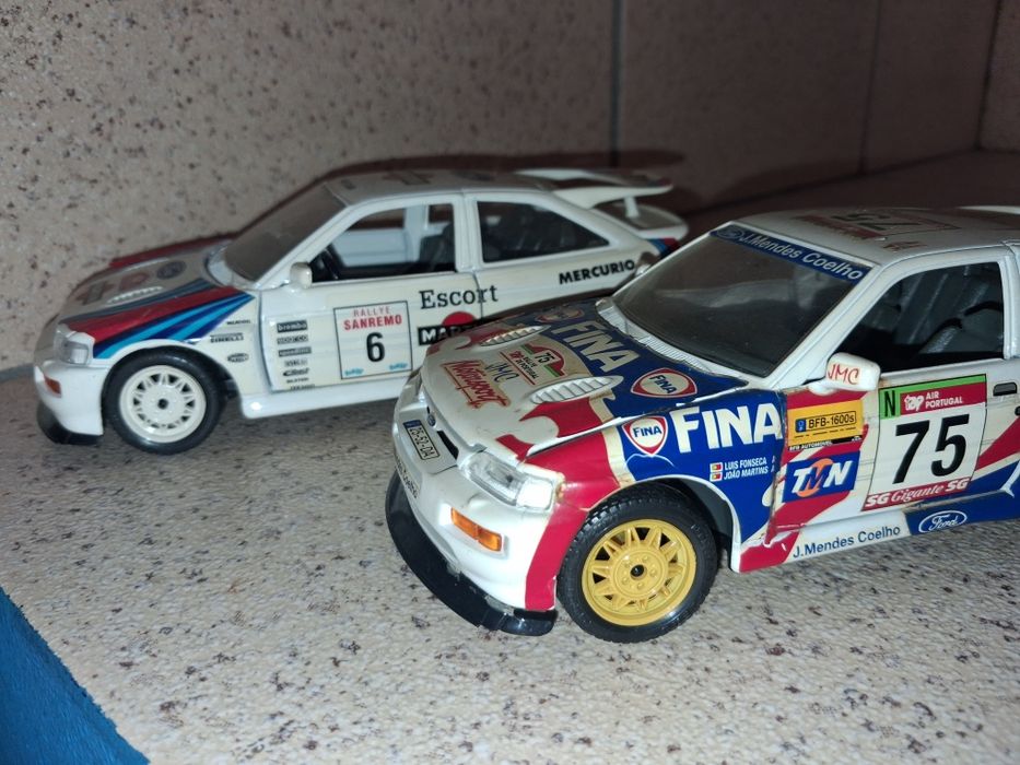 2 fords cosworth  burago