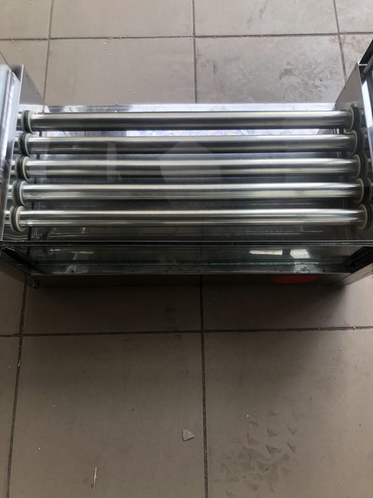 Роликовий Гриль GRG-05G на 5 роликів для сосисок