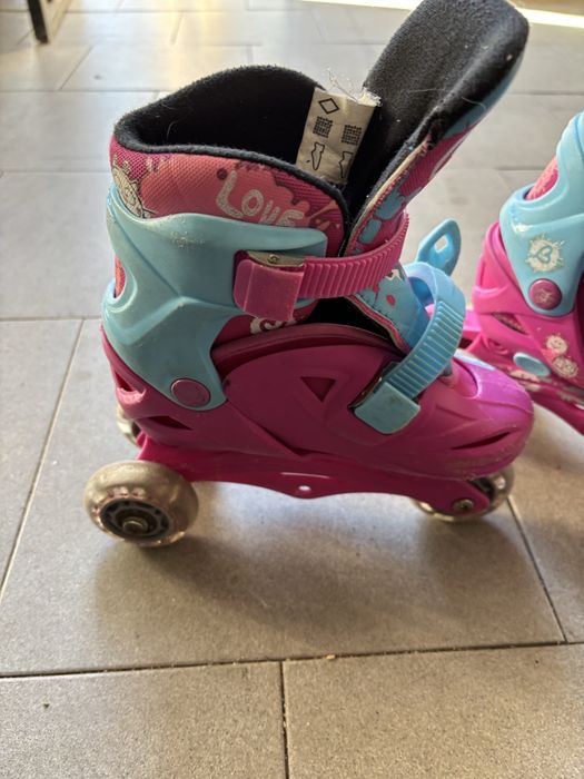 Patins crianca com luzes