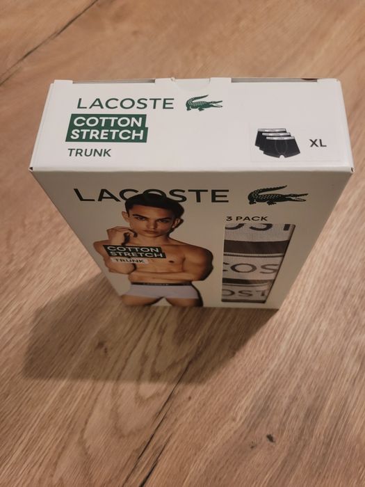 3 pack - bokserki Lacoste rozm. XL