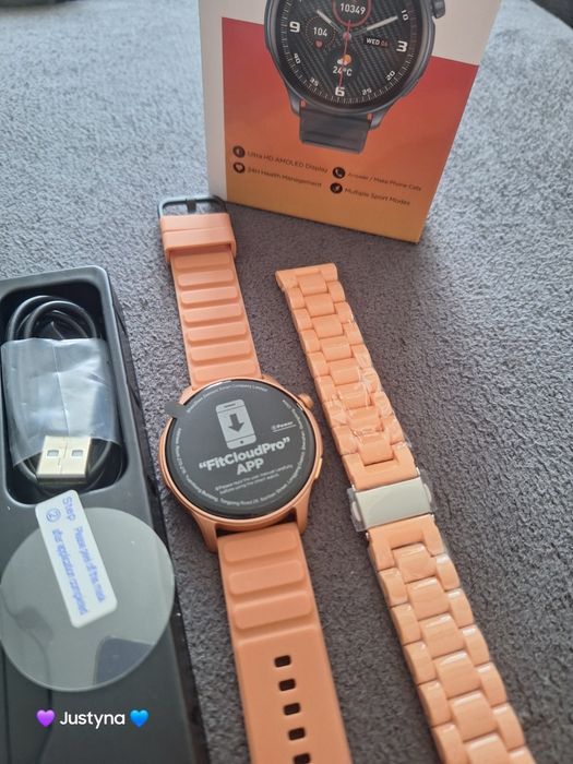 Nowy smartwatch + pasek - zeblaze btalk 3 pro