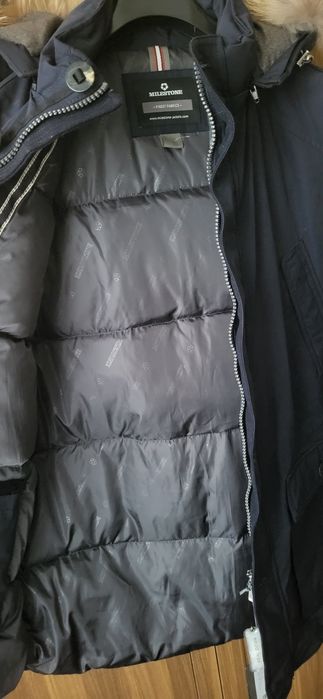 Куртка - парка мужская MILESTONE пуховик 52-54 рр