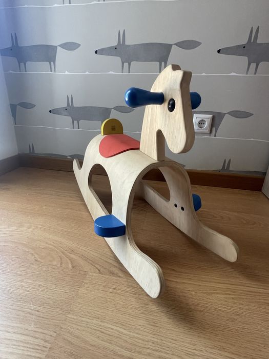 Cavalinho Baloiço de Madeira