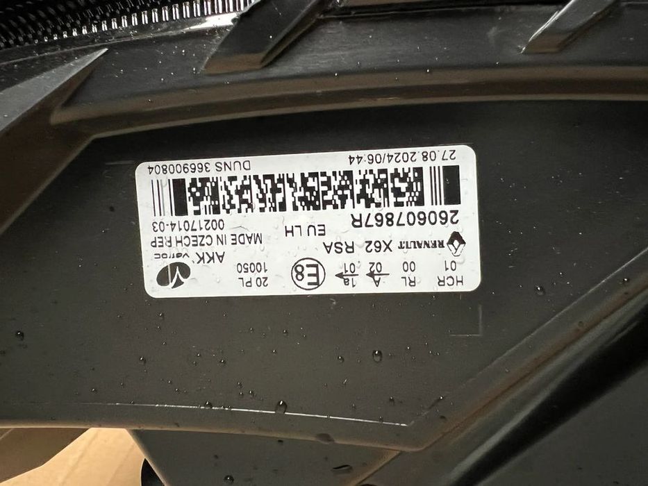 Renault Master IV 4 lampa przednia lewa bdb WSZYSTKIE CZĘŚCI MASTER