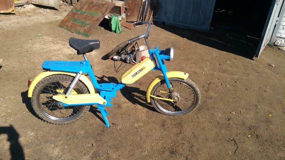 мопед гілера під ремонт