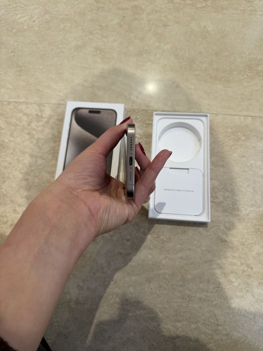 iPhone 15 Pro Max 512 GB – Natural Titanium