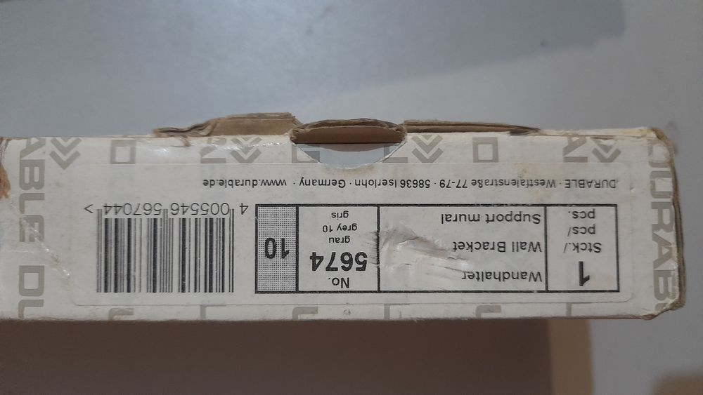 Тримач і Панелі для демонстраційних систем 5674 5606 DURABLE Німеччина