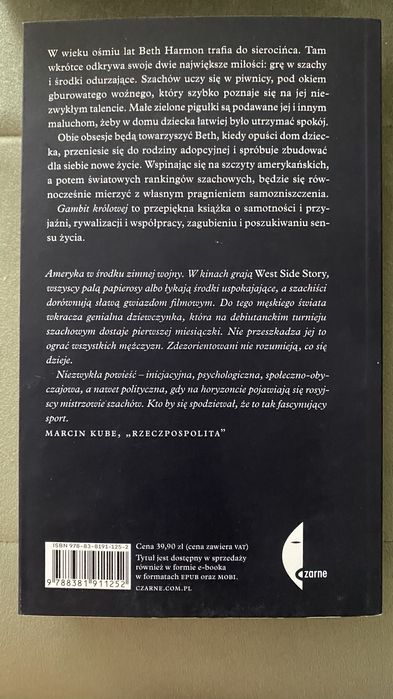 Gambit Królowej - Walter Tevis