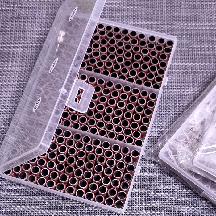 268шт. насадок для гравера, Dremel - шліфувальні барабани + тримач