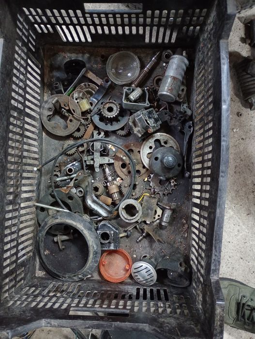 Simson amortyzatory cylinder szczęki gumy stopka wał głowica