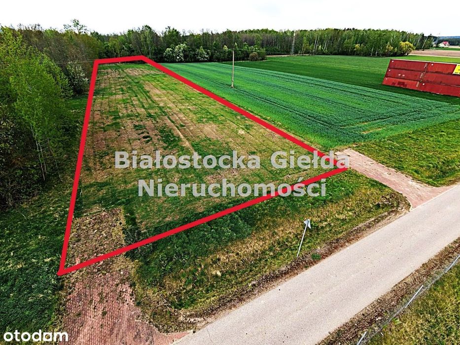 Działka Inwestycyjna 5600 m2 przy S8