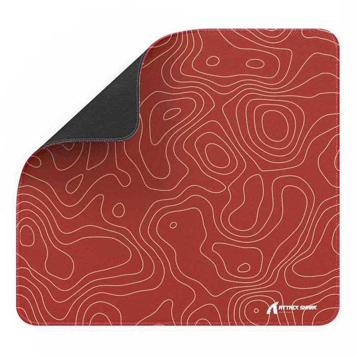 ‼️NEW‼️Attack Shark CM02 Red Contour (450x400x4мм) коврик для мыши‼️