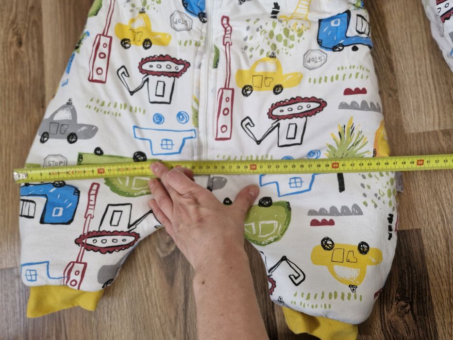 Śpiwór z nogawkami I odpinanymi rękawami, roz.80-86