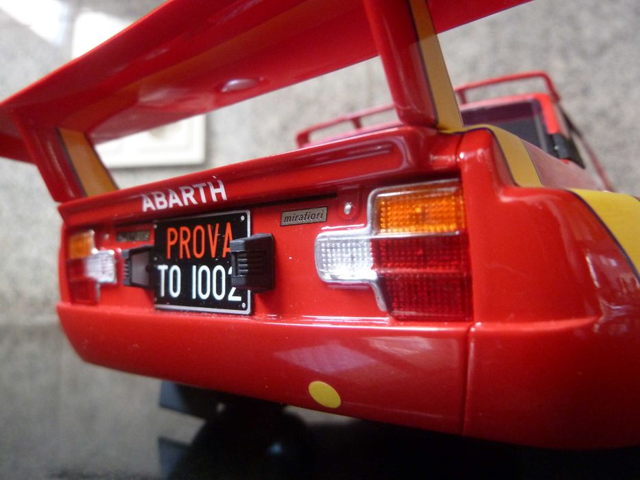 1:18 Laudoracing, Fiat Abarth 031, Giro d'Italia, AutoArt Minichamps