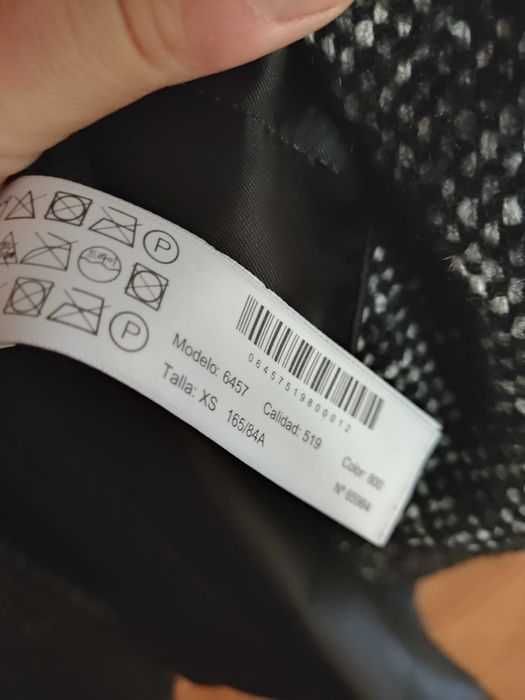 Płaszcz wełniany Massimo Dutti 38