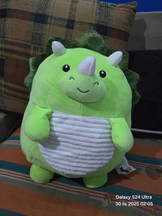 Pluszak zielony dinozaur - 30 cm