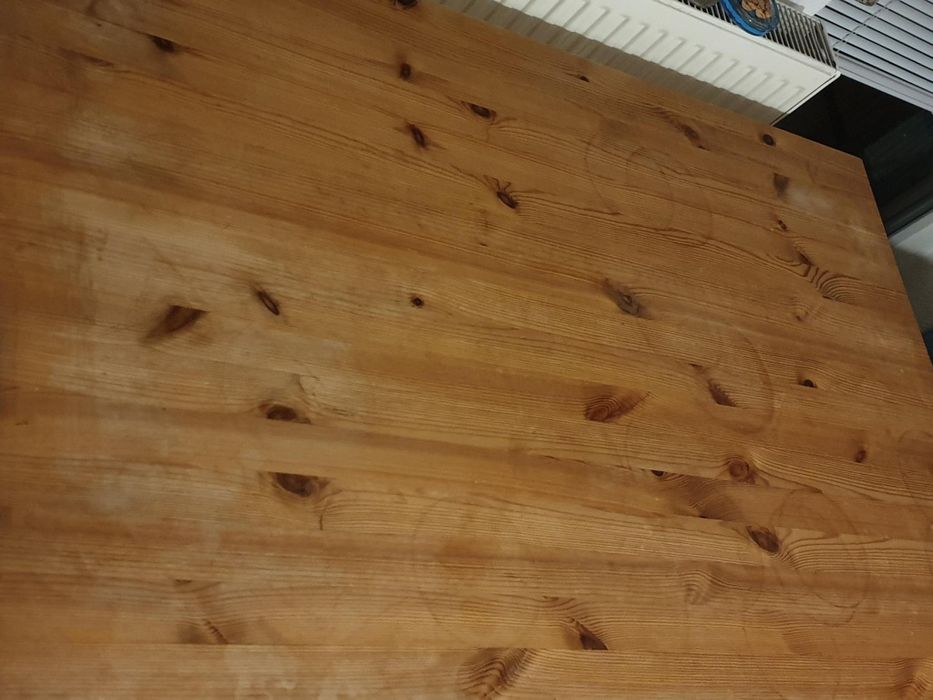 Stół rozkładany sosnowy + 4 krzesła