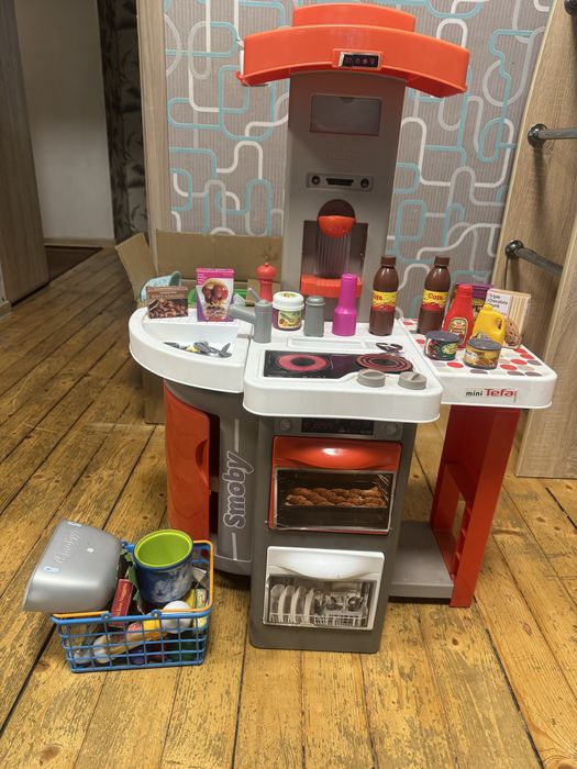 кухня Smoby Tefal з посудом
