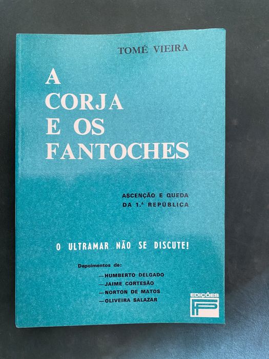 Livro  A corja e os fantoches