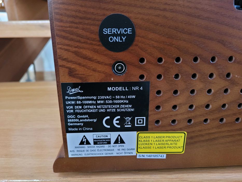 Gramofon DUAL Nr 4**CD**USB**Radio**RETRO**Jak Nowy