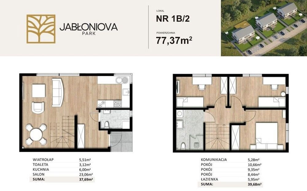 4 pokoje z ogrodem 170m² | Bez czynszu | 2 miejsca | 10 min Bydgoszcz
