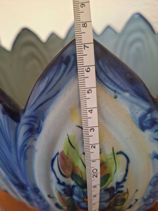 Cachepot em faiança da Vestal Alcobaça - Grande dimensão