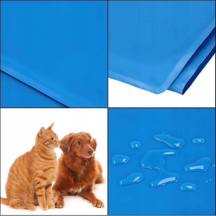 Chłodząca Mata Podkładka Żelowa Dla Psów i Kotów 60 x 45 cm