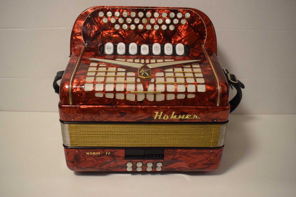 Concertina Hohner Norma IV 4 Voz Tonalidade Do. N 10