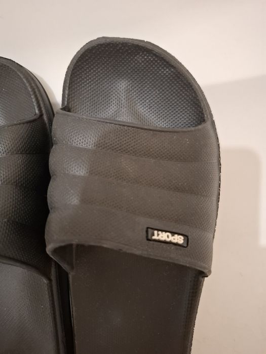 Klapki basenowe 38 sport czarne.