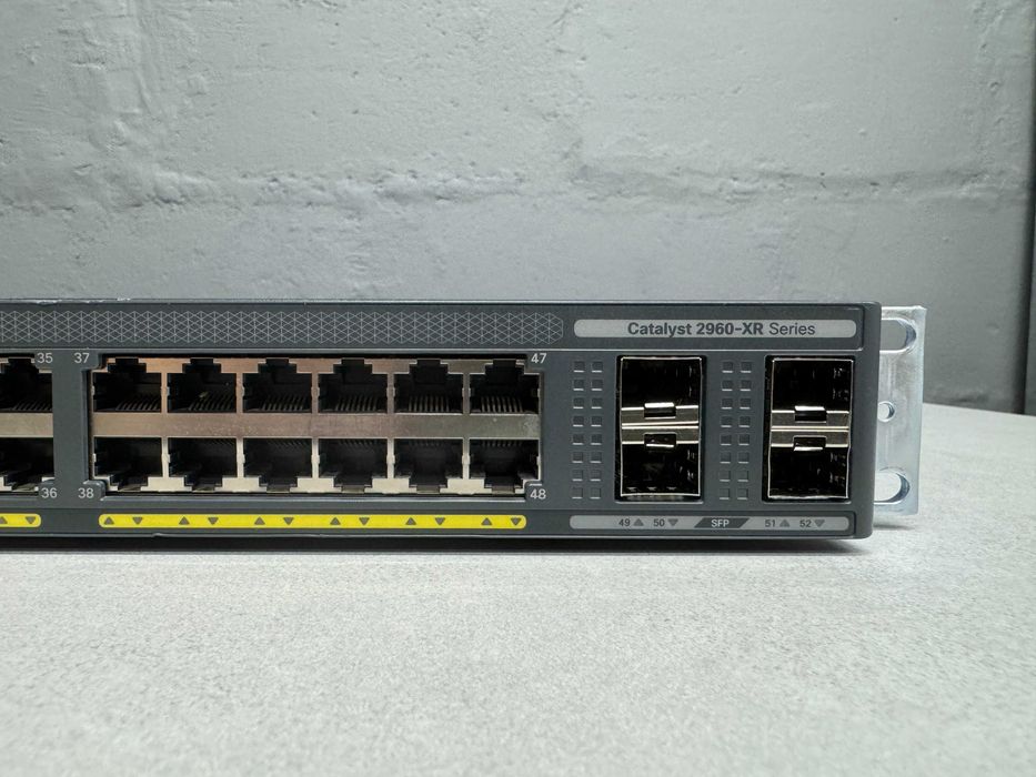 Гигабитный Poe Коммутатор Cisco WS-C2960XR-48FPS-L безнал/гарантия