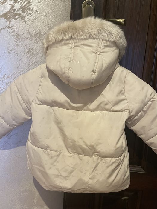 Kurtka zimowa dziewczęca r.86