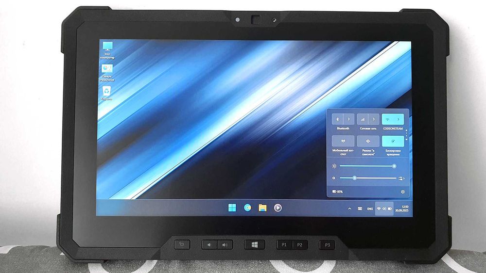 Защищенный планшет Dell 7202 Rugged, 12"/Core M/8GB/128GB/GPS/4G/IP65