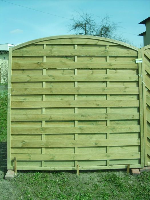 Pergola Płot Ogrodowy Tarasowy 180 cm x 120 cm wys
