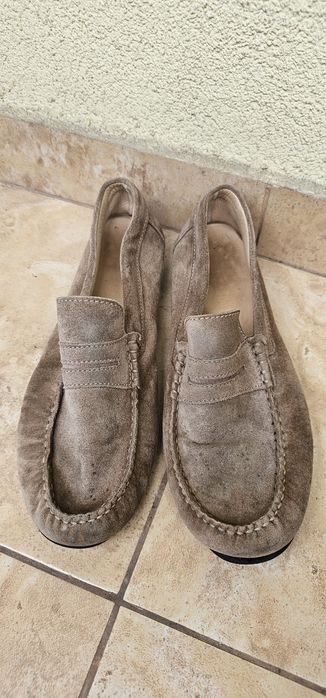 Van Bommel mokasyny skórzane męskie rozmiar 43 wkładka 27,5cm