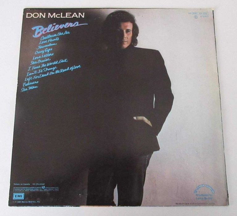 DON MCLEAN - Believers (LP)