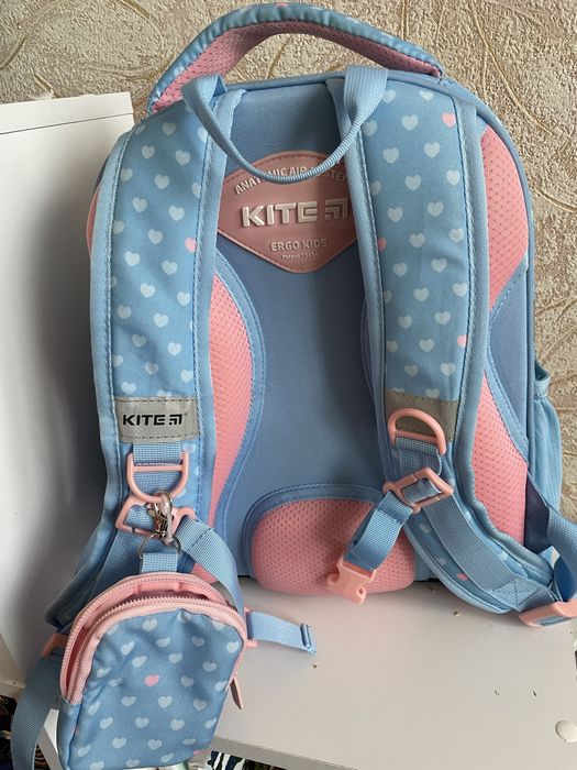 Рюкзак шкільний каркасний Kite+сумка для взуття