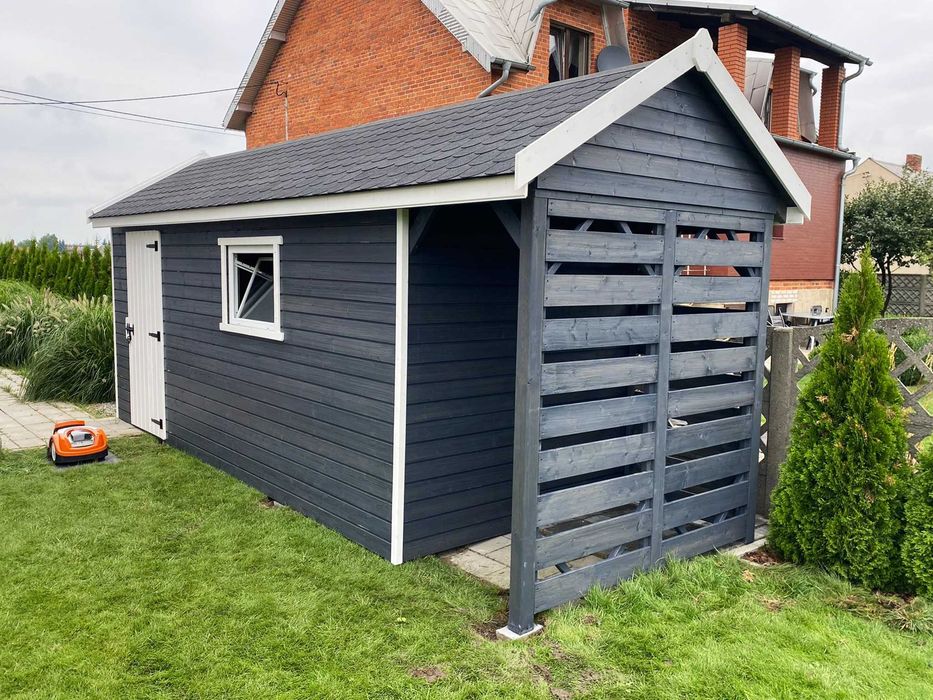 Domek narzędziowy Neptun 2m x 6m Altanka drewniana domek - PRODUCENT