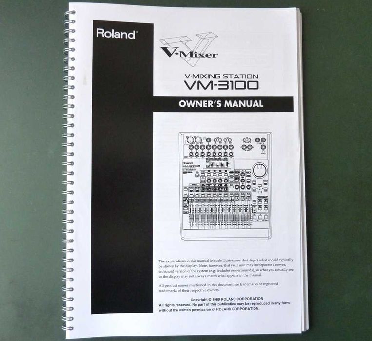 Roland Vm-3100 Mesa Digital