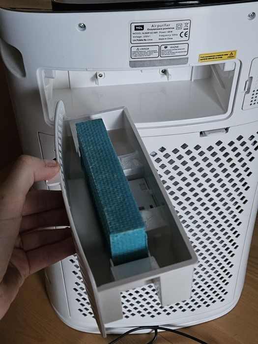 Oczyszczacz powietrza TCL z funkcją nawilżania