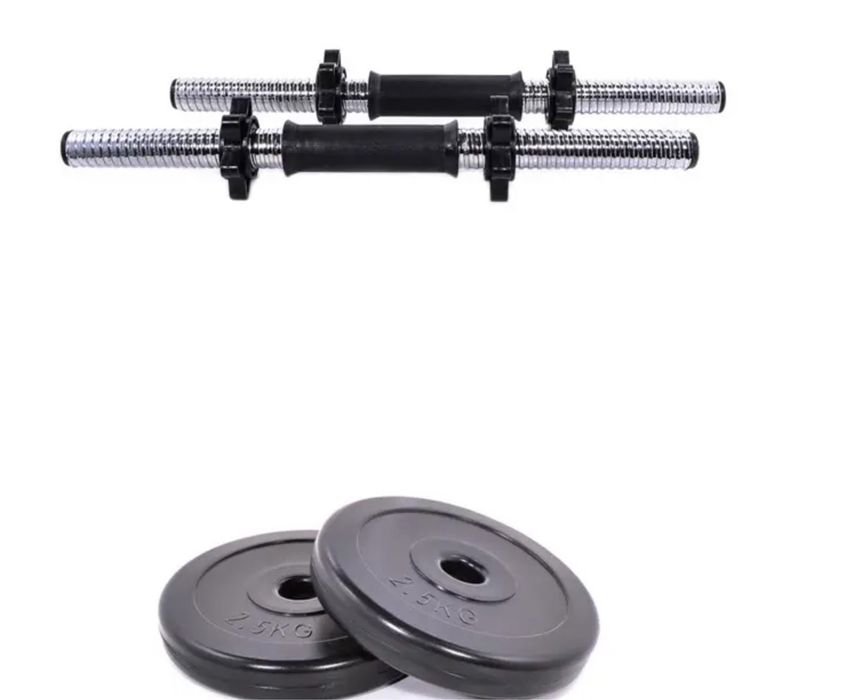 ТОП ЦІНА комплект розбірних гантелей 2 шт вага від 8,5 до 21 кг