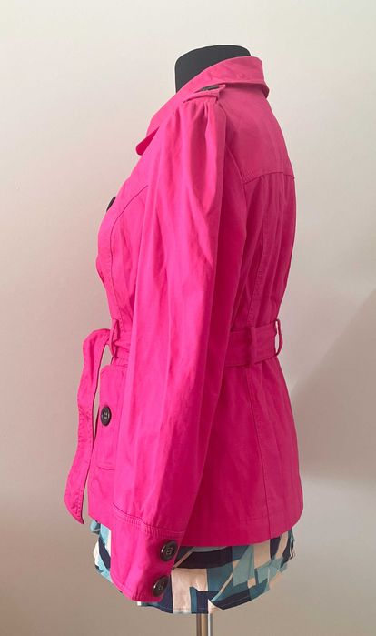 Trencz damski z paskiem Marks & Spencer, praktycznie jak nowy