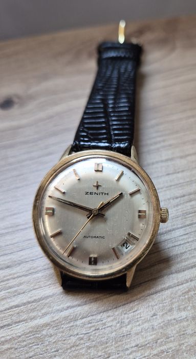 Vintage Zenith Automatic Cal. 2542 PC | Złocony | Lata 60