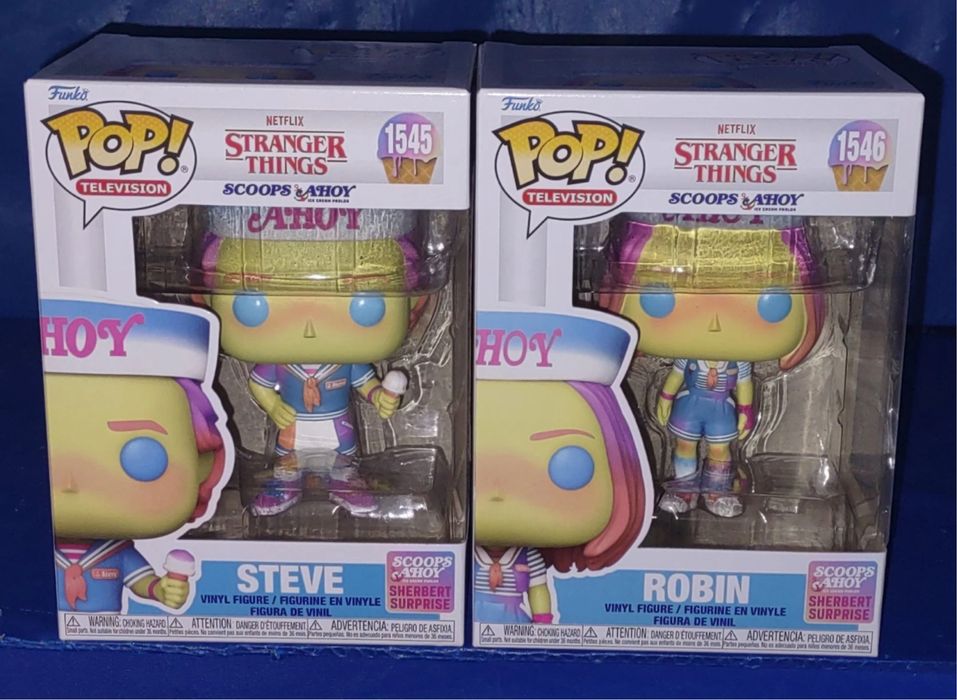 Фігурки Funko Pop! Stranger Things Robin Steve Demogorgon Дивні дива