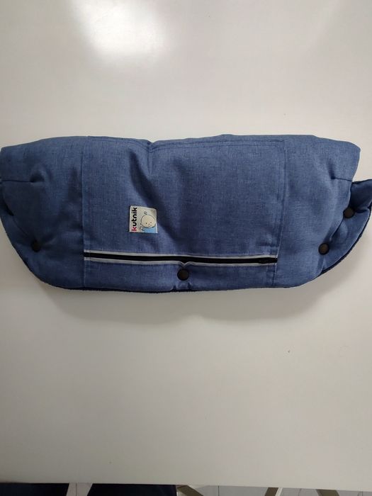 Nowa mufka do wózka jeans, b. ciepła