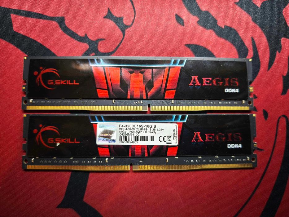 RAM DDR4 G.SKill Aegis 32gb 3200Mhz CL16